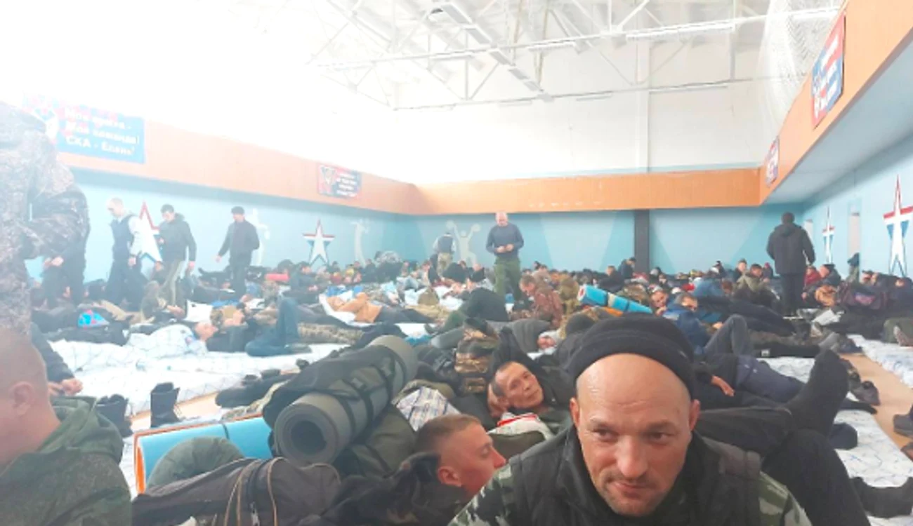 Centru de pregătire a soldaților ruși din regiunea Sverdlovsk FOTO Twitter 