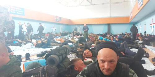 Centru de pregătire a soldaților ruși din regiunea Sverdlovsk FOTO Twitter