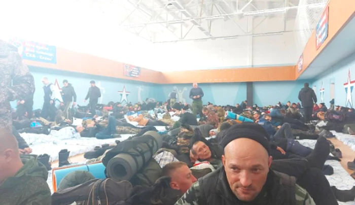 Centru de pregătire a soldaților ruși din regiunea Sverdlovsk FOTO Twitter 