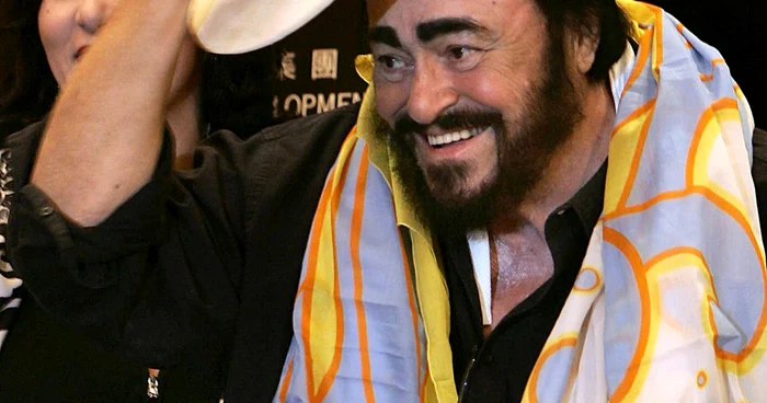 Luciano Pavarotti (1935-2007) FOTO Mediafax