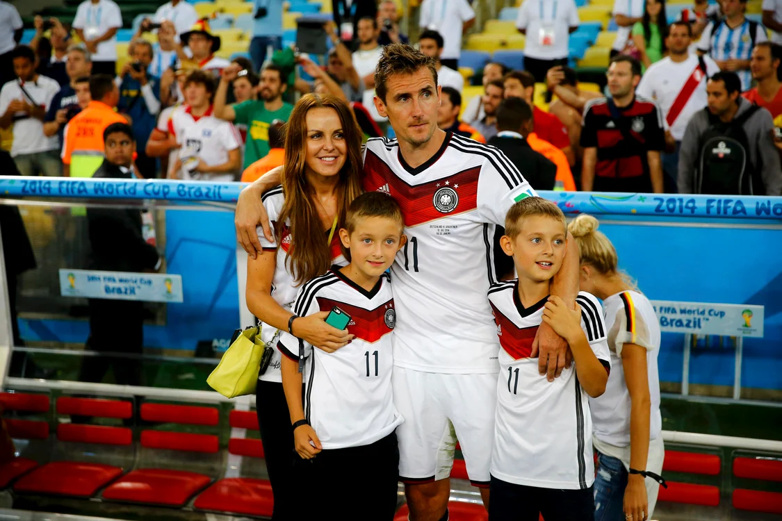 Familia Klose, cu siguranţă o familie fericită duminică seara