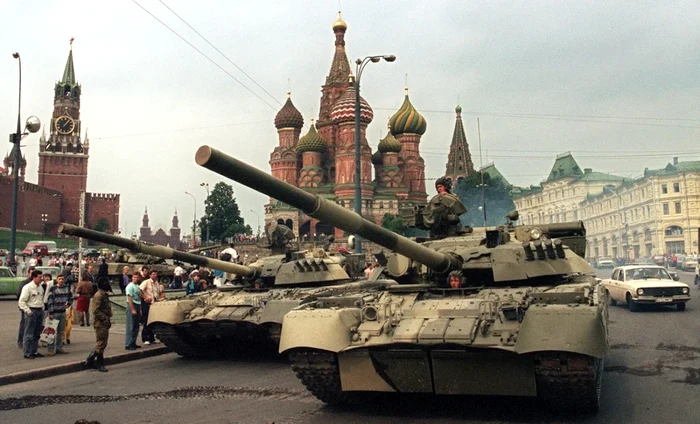 Puciul de la Moscova / FOTO AFP