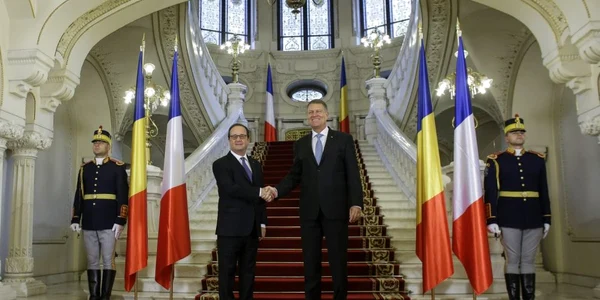 Vizita preşedintelui francez Francois Hollande la Bucureşti FOTO Inquam Photos Octav Ganea
