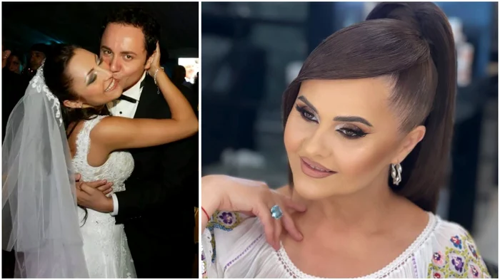 Niculina Stoican i-a cântat Andrei la nuntă. Foto: colaj Click!