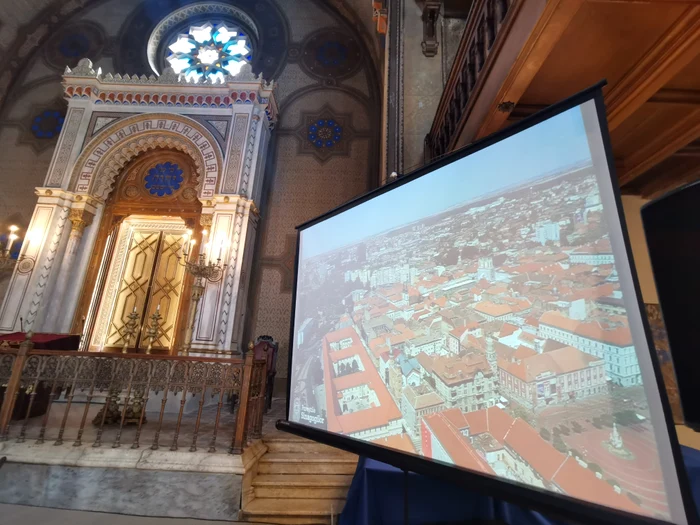 Sinagoga din Cetate FOTO Ștefan Both