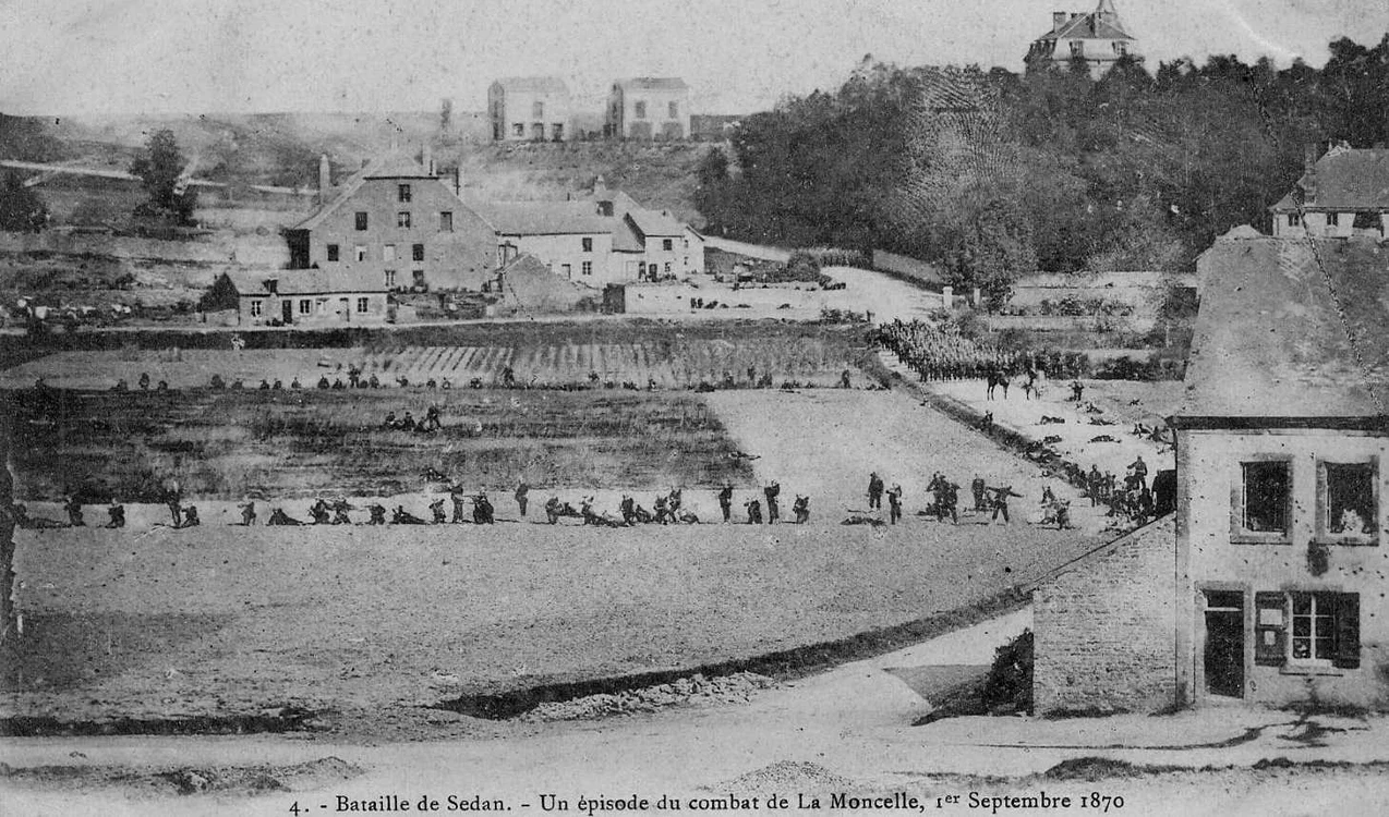 Fotografie din timpul bătăliei de la Sedan FOTO wikipedia