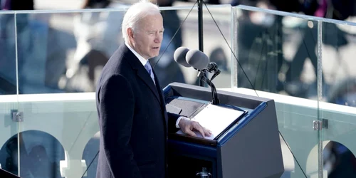 Joe Biden discurs si plecarea dupa depunerea juramantului la Capitoliu 20 ianuarie 2020 FOTO EPA-EFE