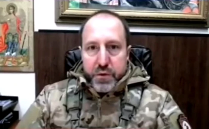 Comandantul forțelor ruse din Donețk, Alexander Khodakovski.
