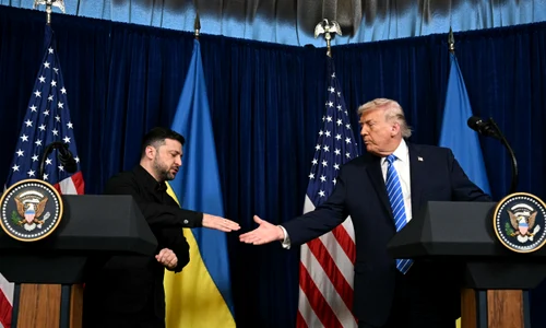 Trump și Zelenski FOTO AFP