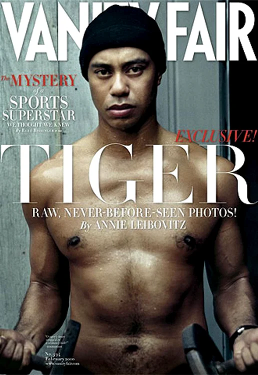 Tiger Woods pe coperta Vanity Fair