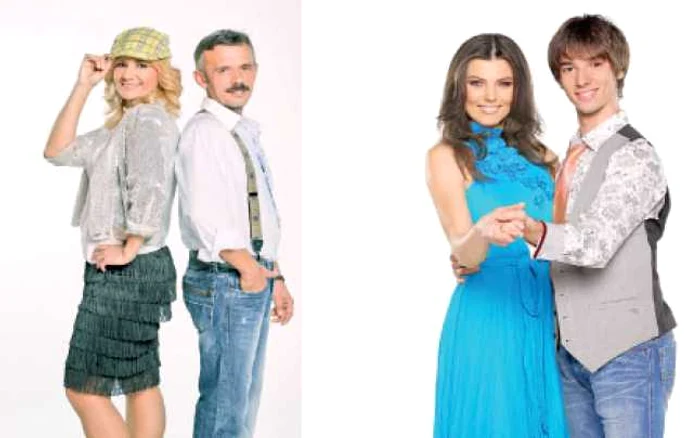 Nicola şi Ştefan Giurea împreună cu Paula Seling şi Tudor Moldoveanu