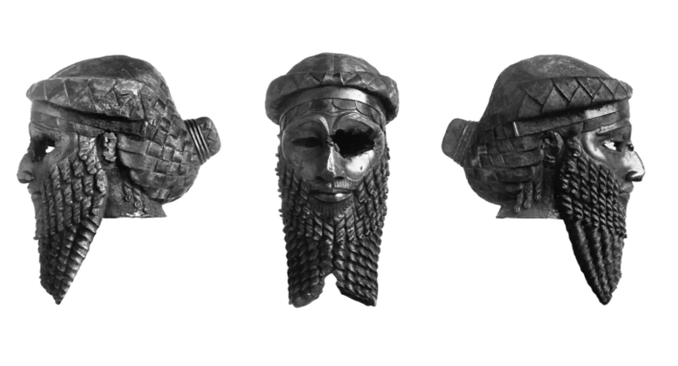 Masca lui Sargon. Foto: Wikimedia