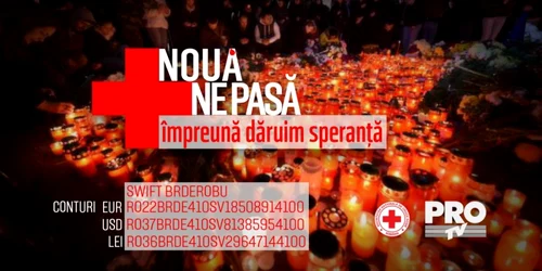 Campania Noua Ne Pasa demarata de Pro TV si Crucea Rosie