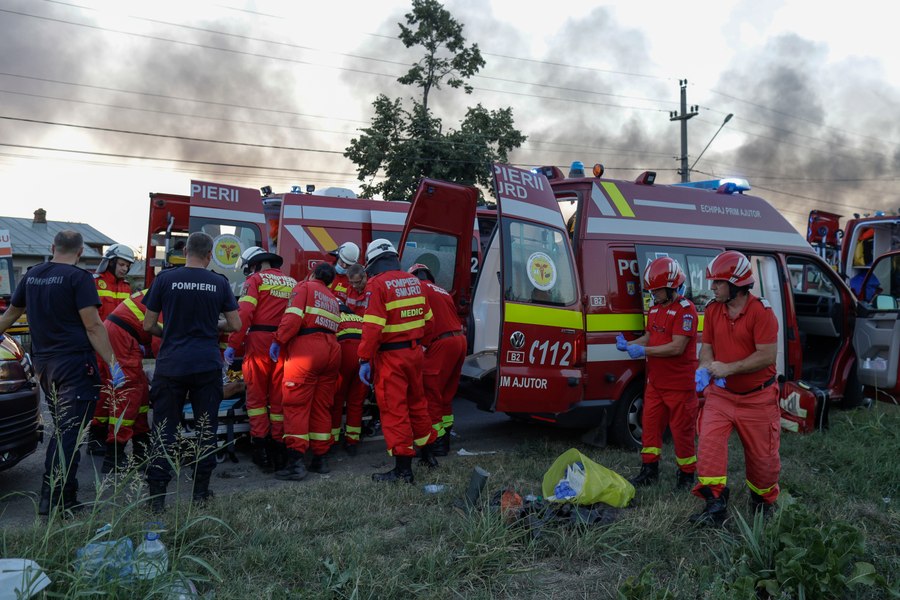 Autoritățile din Bulgaria, pregătite să primească 17 răniți în exploziile din Crevedia 