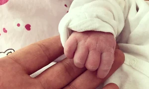 Ella Maya este numele pe care l va primi fiica lui George și a Andreei jpeg