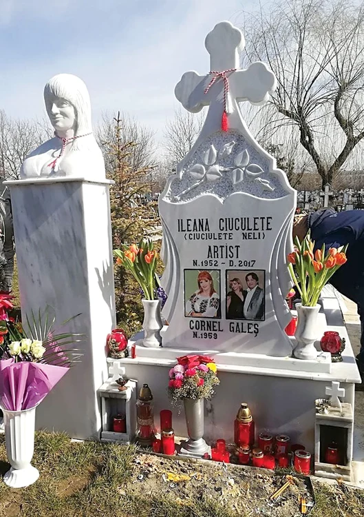 Cornel Galeș are loc de veci lângă Ileana Ciuculete