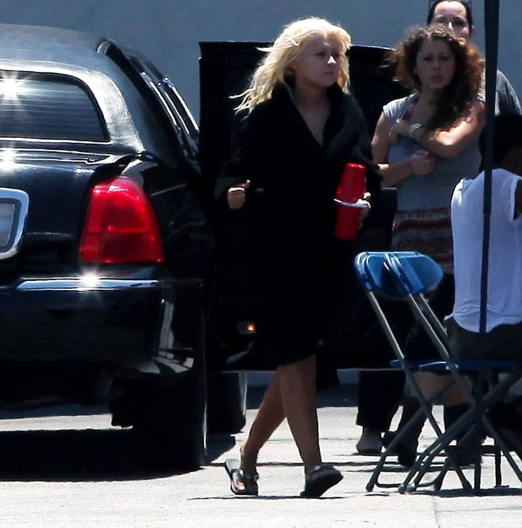 Cristina Aguilera, de nerecunoscut fără machiaj
