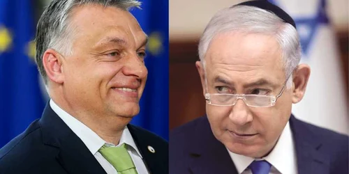 Orban Netanyahu colaj EPA