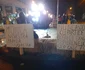 Protestul tractoriștilor în centrul Timișoarei FOTO Ștefan Both
