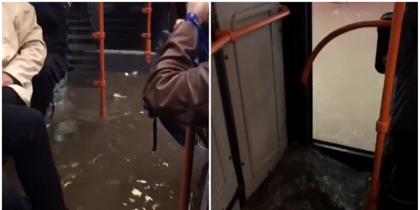 Apa in autobuz