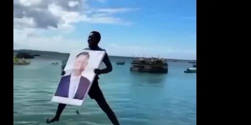 Hakuna Matata cu Iohannis in Zanzibar FOTO captură jpg