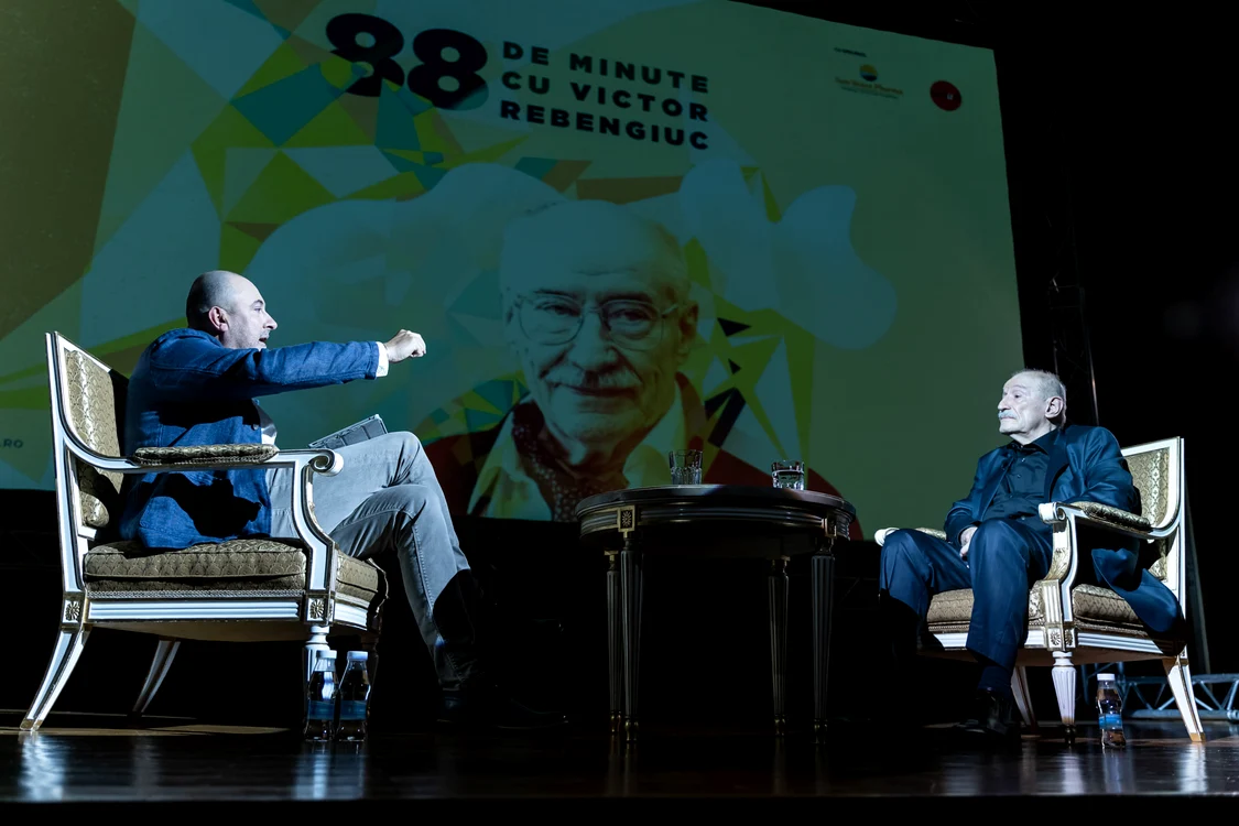 Victor Rebengiuc, la "Garanatat 100%" foto: Ionuţ Rusu
