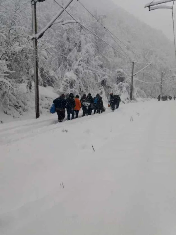 drumuri de iarna hunedoara foto isu hunedoara