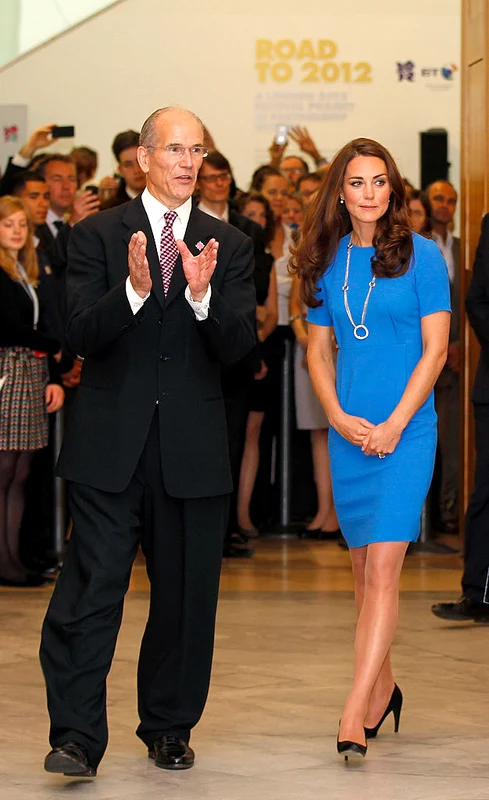 Catherine, Duchess of Cambridge Visits National Portrait Gallery's 'Road To 2012: Aiming High' Exhibition jpeg
