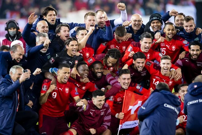 
    Elveția s-a calificat surprinzător la Cupa MondialăFOTO: EPA  