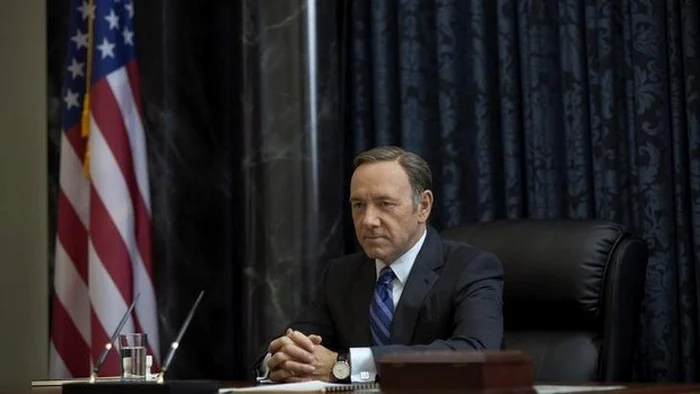 Frank Underwood, personaj interpretat de Kevin Spacey. FOTO: Netflix