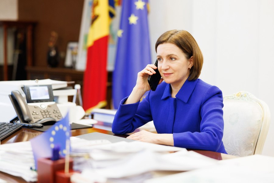 Maia Sandu, ținta unei campanii pro-Kremlin: imagini false cu „execuția” sa, răspândite online