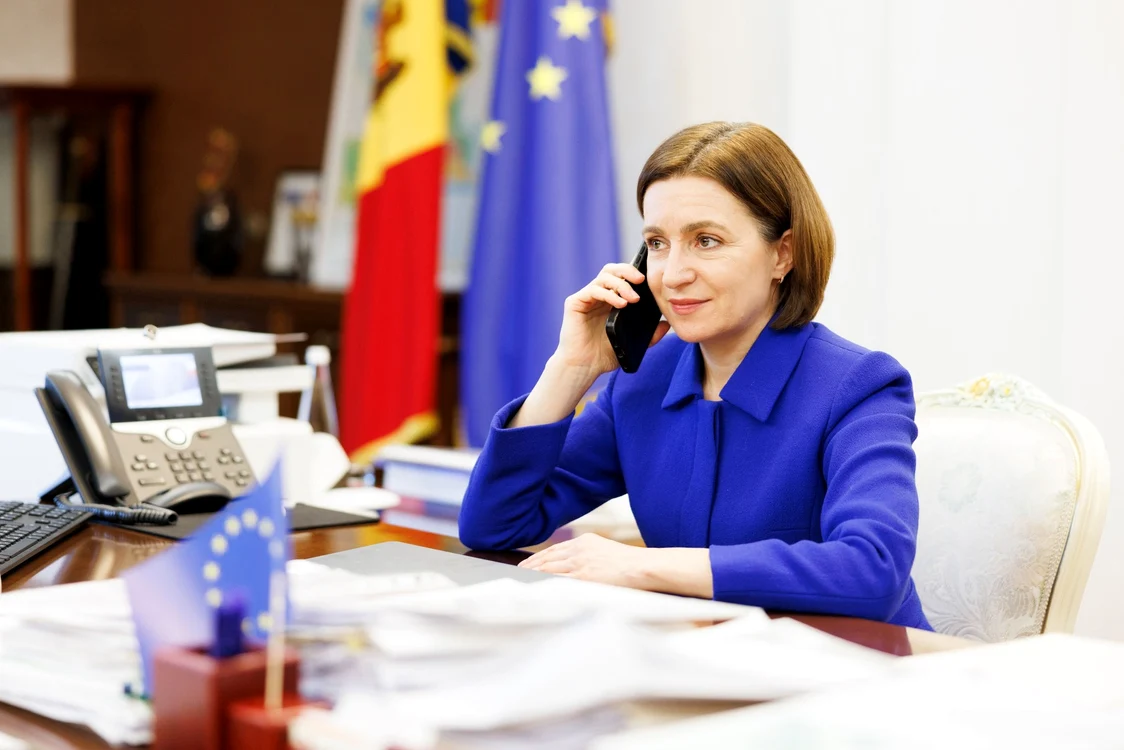 Președintei Republicii Moldova, Maia Sandu, ținta unei campanii pro-Kremlin FOTO: Facebook