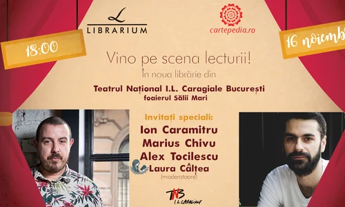 Librarium, noua librărie din incinta Teatrului Naţional "I  L  Caragiale" png