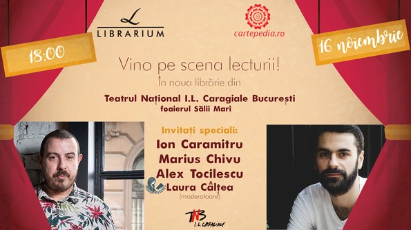 Librarium, noua librărie din incinta Teatrului Naţional "I L Caragiale" png