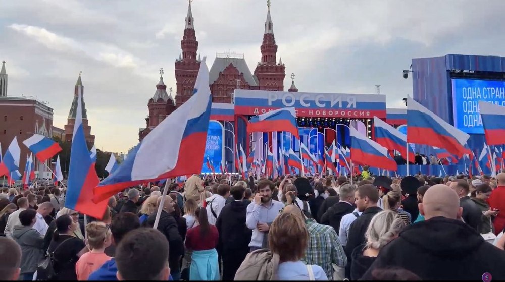 Kremlinul a marcat printr-un concert un an de la anexarea a patru regiuni ucrainene de către Rusia. Putin nu a fost prezent