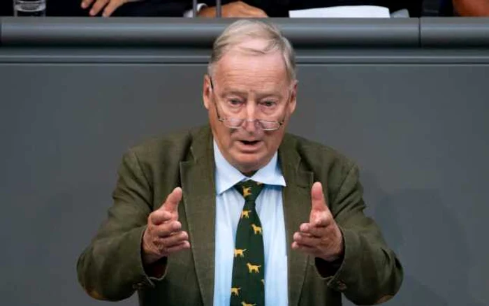 Alexander Gauland, liderul Alternativei pentru Germania FOTO EPA-EFE