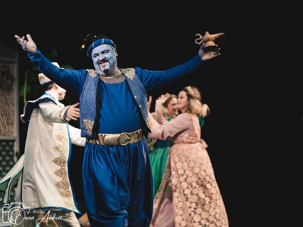 Cristi Marin l-a jucat pe Aladdin