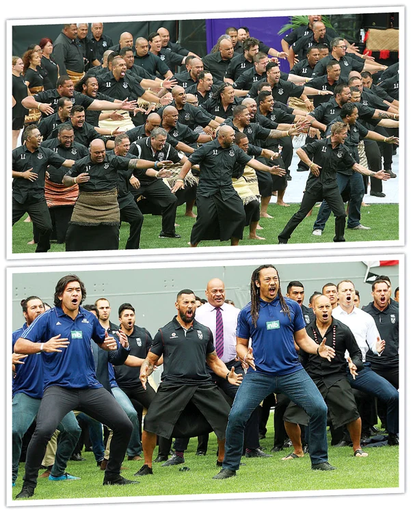 Haka a fost executat de toţi sportivii din arenă