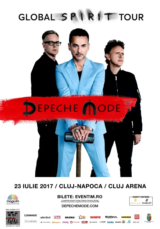 Concertul pe care Depeche Mode îl va susţine pe Cluj Arena va fi ultimul
din turneul european al trupei şi coincide cu ziua de naştere a lui Martin
Gore FOTO Emagic