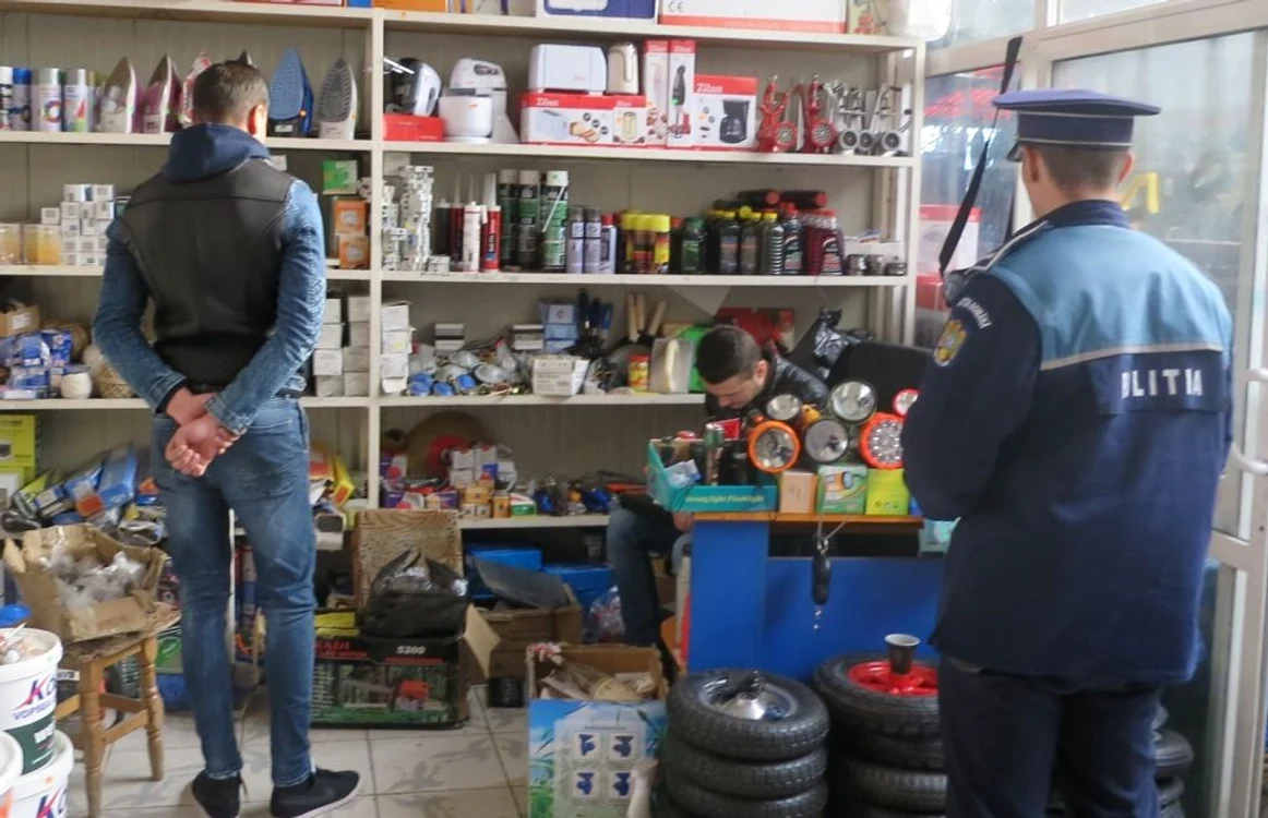 Poliţia a verificat sute de magazine Foto:IPJ Călăraşi