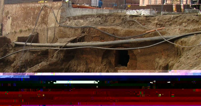 Tunelul a ieşit la iveală în timpul lucrărilor de refuncţionalizare a zonei de vest a Cetăţii