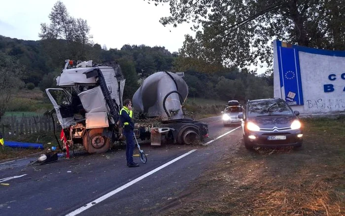 accident la crivadia foto drdp timisoara