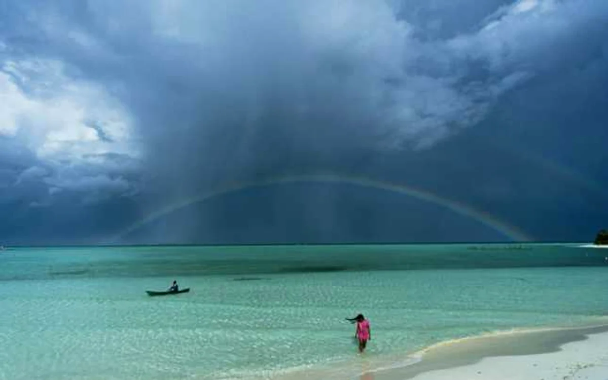 În zona verde (insula Onuk, Balabac Palawan, Filipine)