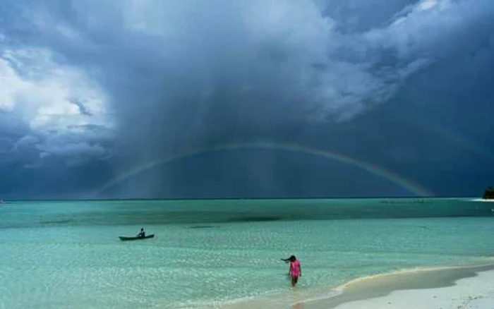 În zona verde (insula Onuk, Balabac Palawan, Filipine)