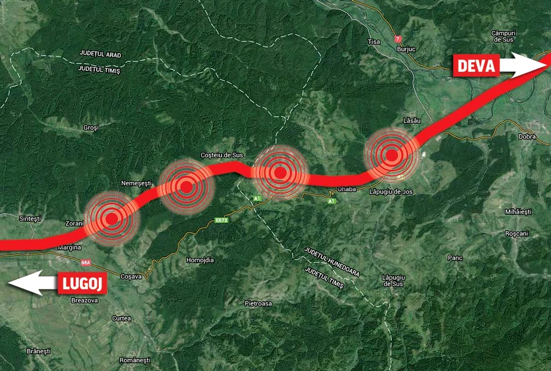 Eco-ductele vor apărea  în zona localităţilor  Margina şi Dobra