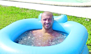 Bute se “luptă” cu  temperatura ridicată  de la Miami jpeg