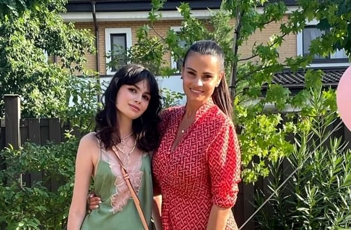Anca Serea și fiica ei
