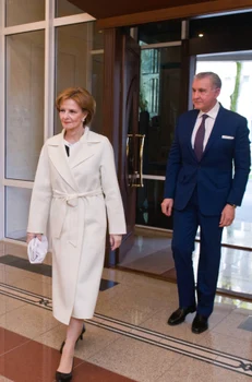 Majestatea Sa Margareta și Principele Radu la Dineul oficial de la Chișinău 2025. FOTO: Daniel Angelescu, Casa Majestății Sale