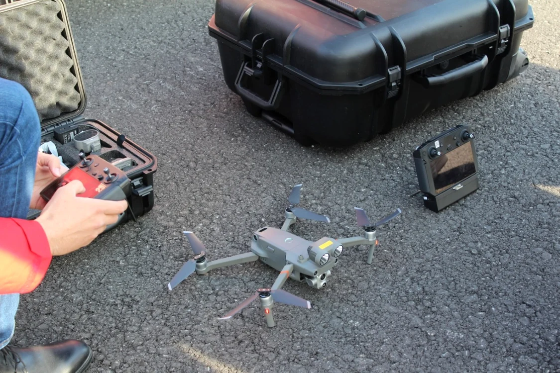Dronele pot fi folosite la căutarea persoanelor dispărute                                                      Foto: Alin Ion