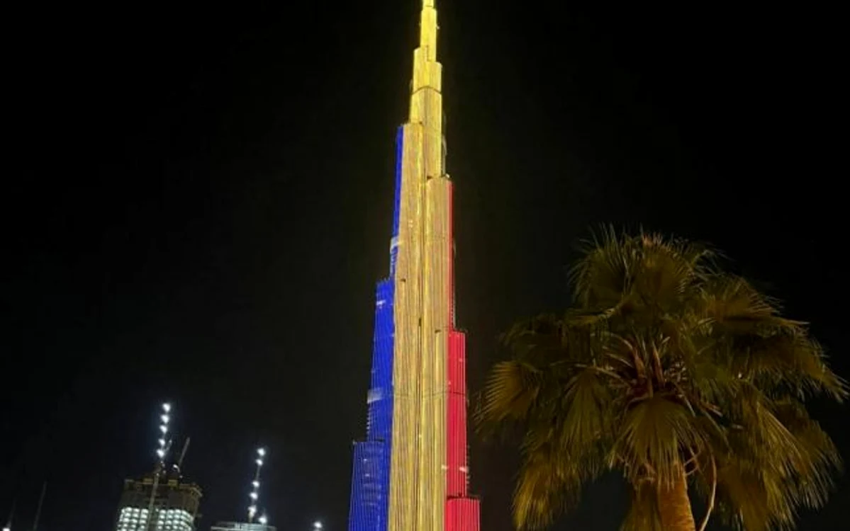 burj khalifa tricolor 
